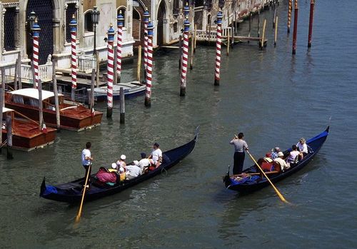 威尼斯Giardini（威尼斯的小艇）
